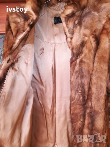 Зимно палто от лисица, снимка 3 - Палта, манта - 22389044