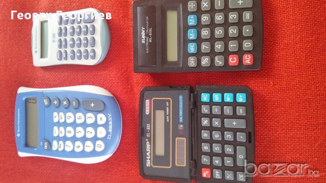 Лот калкулатори, снимка 5 - Ученически пособия, канцеларски материали - 16710636