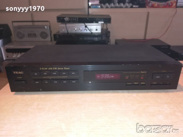 teac t-x110 tuner-внос англия, снимка 3 - Ресийвъри, усилватели, смесителни пултове - 20763943