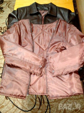 Мъжко яке естествена кожа, снимка 4 - Якета - 23402418