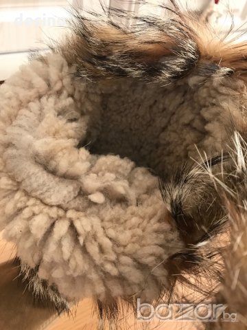 Зимни ботуши от агнешка кожа естествен косъм, снимка 2 - Дамски ботуши - 19747908