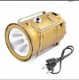 Соларна ЛЕД LED лампа с usb изход за къмпинг и риболов фенер прожектор, снимка 1 - Къмпинг осветление - 25888303