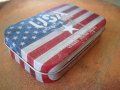 " Американско знаме " - метална кутийка 