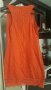 Дантелена рокля в оранж, снимка 2