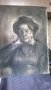 стара картина-портрет, снимка 2