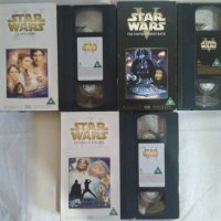 Star Wars трилогия Видео касетки на английски, снимка 6 - Други жанрове - 25683063