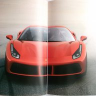 Книга списание каталог брошура автомобили Ferrari 488 GTB, снимка 6 - Списания и комикси - 10941653