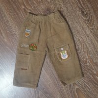 Джинси Ватирани 86см-5лв+подарък, снимка 1 - Панталони и долнища за бебе - 16163759