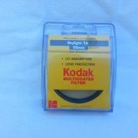 Филтър KODAK skylight 1a 55mm, снимка 1 - Обективи и филтри - 22780911