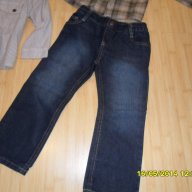 Нови дънки с риза , снимка 4 - Детски панталони и дънки - 7912684
