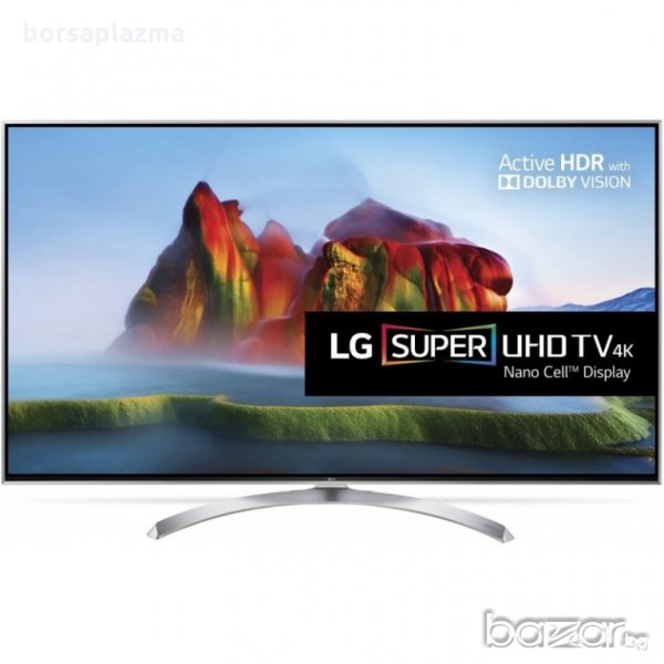 LG 60SJ810V 60" SUPER UHD ELED 3840x2160, DVB-T2/C/S2, 2800PMI, Nano Cell, Active HDR Dolby Vision, снимка 1