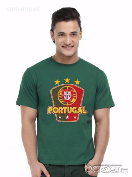 ЕВРО 2024! Фен тениски ПОРТУГАЛИЯ / PORTUGAL - МЪЖКА и ДЕТСКА серия! И още над 10 отбора!, снимка 1