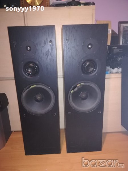 dali 7a black-2бр-с нови гънки-внос швеицария-95х31х28см, снимка 1