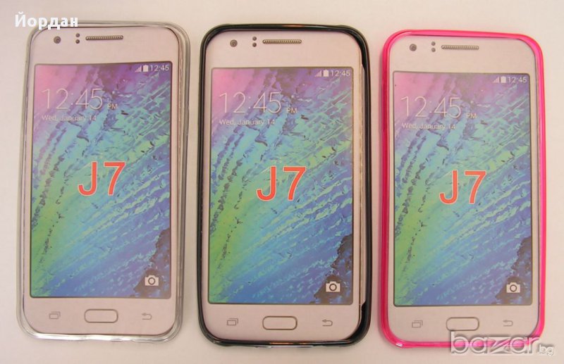  Силиконов кейс за Samsung Galaxy J7, снимка 1