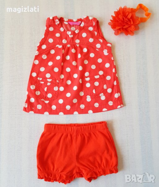 Рокля лента за коса и гащички , снимка 1