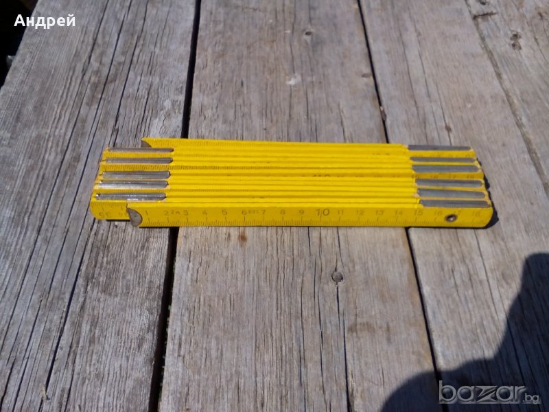 Дървен метър, снимка 1