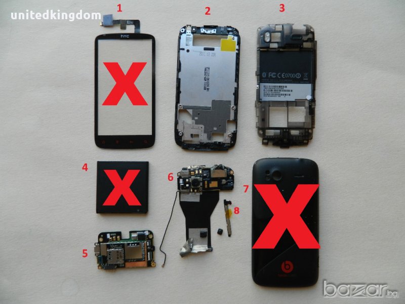 Части за H Т С Sensation ХЕ, снимка 1