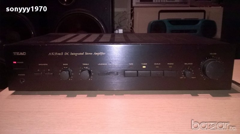 Teac a-x35mkII stereo amplifier-внос швеицария, снимка 1