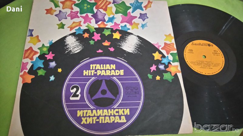 Грамофонна плоча- Италиански хит-парад 2, снимка 1