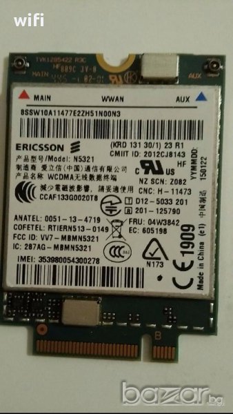 Нов Lenovo-ThinkPad-N5321-Broadband-HSPA-FRU-04W3842, снимка 1