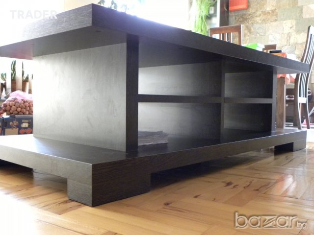 Холова Маса цвят „венге” С нpl кант , снимка 3 - Маси - 12394936