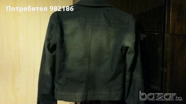 дънково яке с цип, снимка 3 - Якета - 10502306