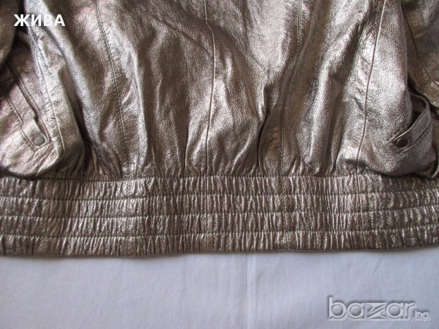 ЕСТЕСТВЕНА КОЖА - дизайнерско яке на 4IT VINTAGE BLEND OF AMERIKA, снимка 10 - Якета - 13533759