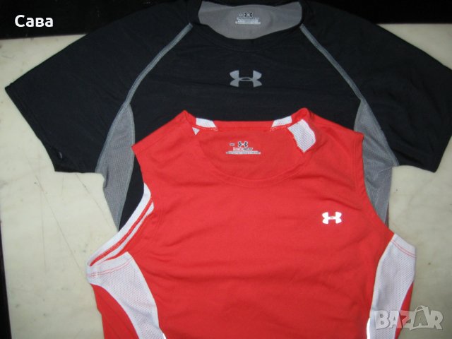 Потник и тениска UNDER ARMOUR  дамски,С-М, снимка 1 - Спортни екипи - 22352648