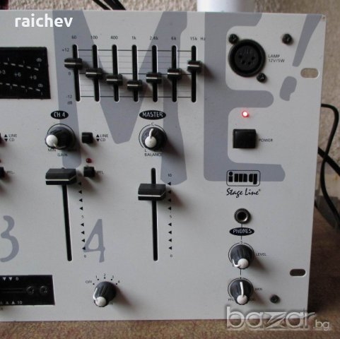 ★ █▬█ █ ▀█▀ ★ MONACOR/STAGE LINE – MPX-2004 – Качествен 4 + 2 канален миксер., снимка 5 - Ресийвъри, усилватели, смесителни пултове - 19885987