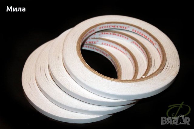 Двойнолепящо тиксо 10мм/25 м