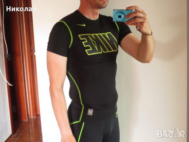 nike pro Core Compression Carbon Top, снимка 8 - Тениски - 26055547