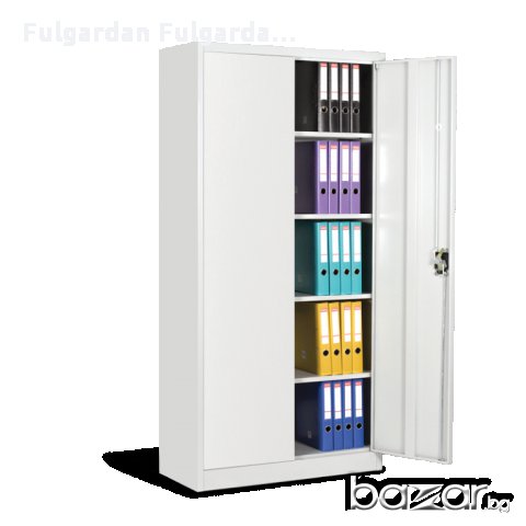 Метален шкаф за документи с 4 рафта-185/90/40см