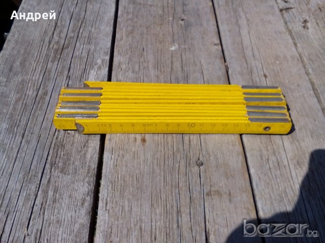 Дървен метър