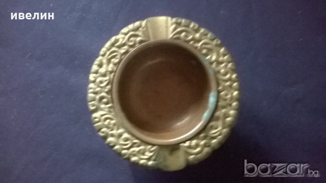 бронзов пепелник, снимка 3 - Антикварни и старинни предмети - 20323668