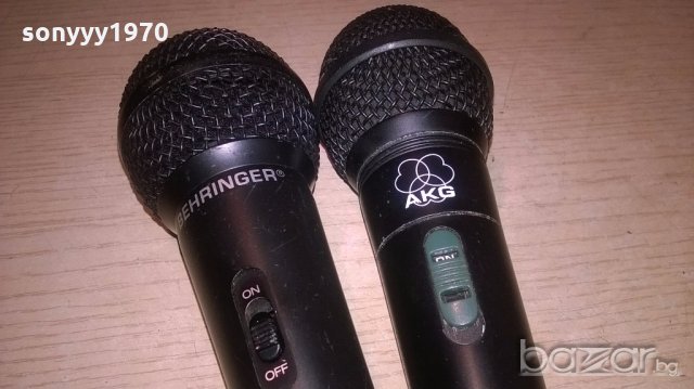 akg & behringer-маркови микрофони-внос швеицария, снимка 7 - Микрофони - 19164836