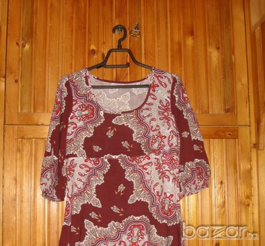 Прекрасна флорална дамска туника, М  