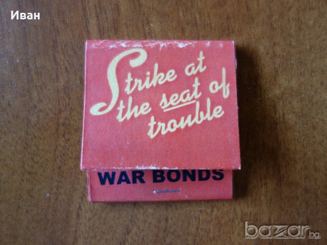 Осмиващ Кибрит ВСВ WWII WW2 Адолф Хитлер Фюрера,Третия Райх, снимка 2 - Колекции - 20372112