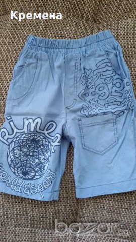 летни панталонки 7/8 за момченце - 2броя за 9лв, снимка 2 - Панталони и долнища за бебе - 18327095