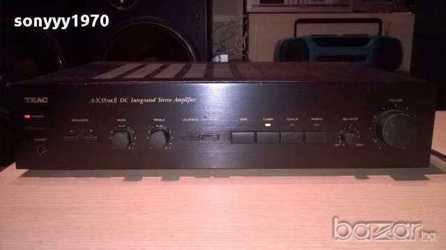 Teac a-x35mkII stereo amplifier-внос швеицария