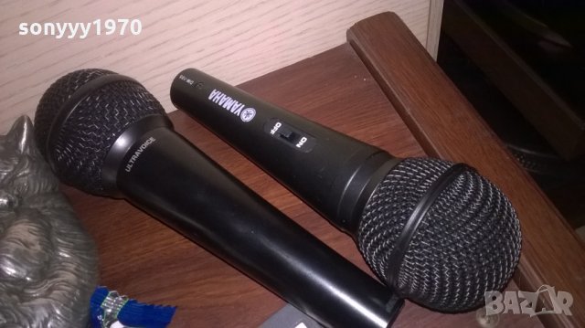 behringer & yamaha-profi mic-жични микрофони, снимка 4 - Микрофони - 23803808