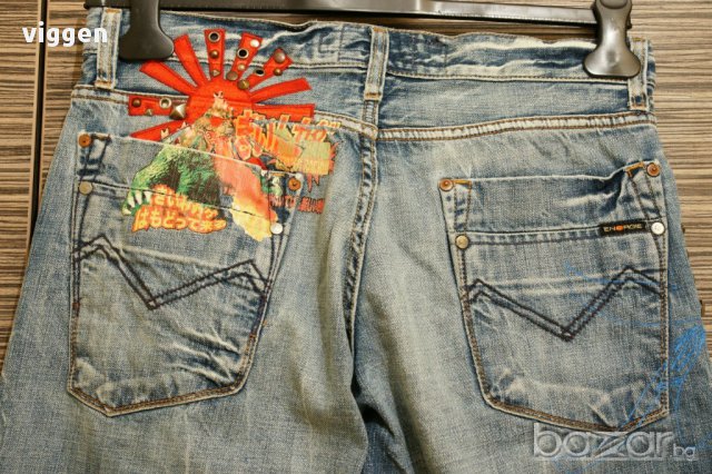 Уникални дънки Energie (Енърджи). Лимитирана серия. Размер 30. 95 лв., снимка 11 - Дънки - 11638634