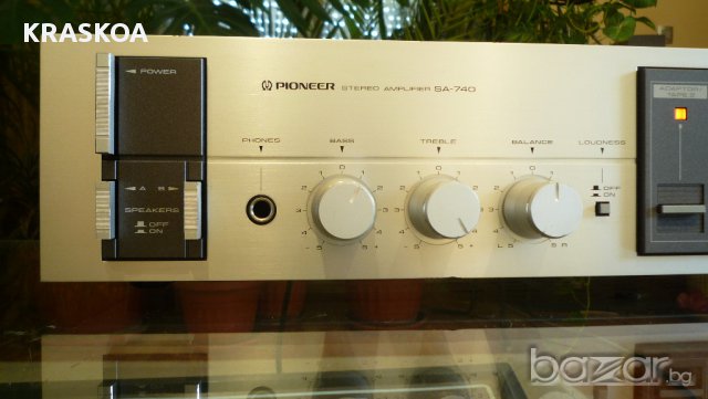 PIONEER SA-740, снимка 2 - Ресийвъри, усилватели, смесителни пултове - 10646313
