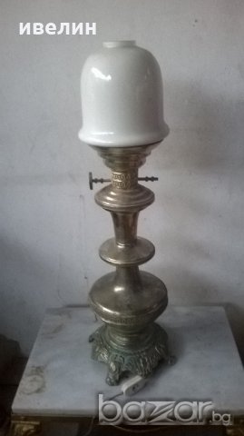 стара нощна лампа арт деко, снимка 1 - Настолни лампи - 20601030