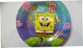 Спондж боб Спонджбоб Sponge Bob 10 бр парти чинии чинийки, снимка 2