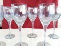 Ретро стъклени чаши за вино , снимка 4