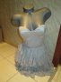 Сребърно-сива рокля, снимка 1 - Рокли - 18588363