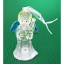 Декоративна фигурка - ангелче, светещо в различни цветове. Изработена от PVC материал., снимка 5