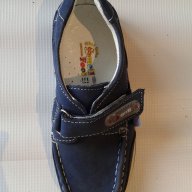 Детски обувки за момче от естествена кожа, ортопедични с лепенка, снимка 6 - Детски маратонки - 9667291