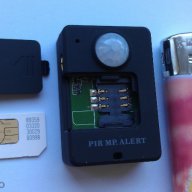Шпионска GSM аларма PIR инфрачервен сензор движение SIM СОТ охрана кола апартамент вила офис стая, снимка 5 - Други - 11826461