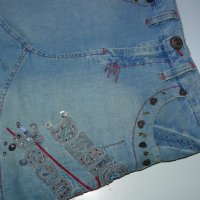 Дънкова пола – Design Jeans – L размер, снимка 5 - Поли - 22449122